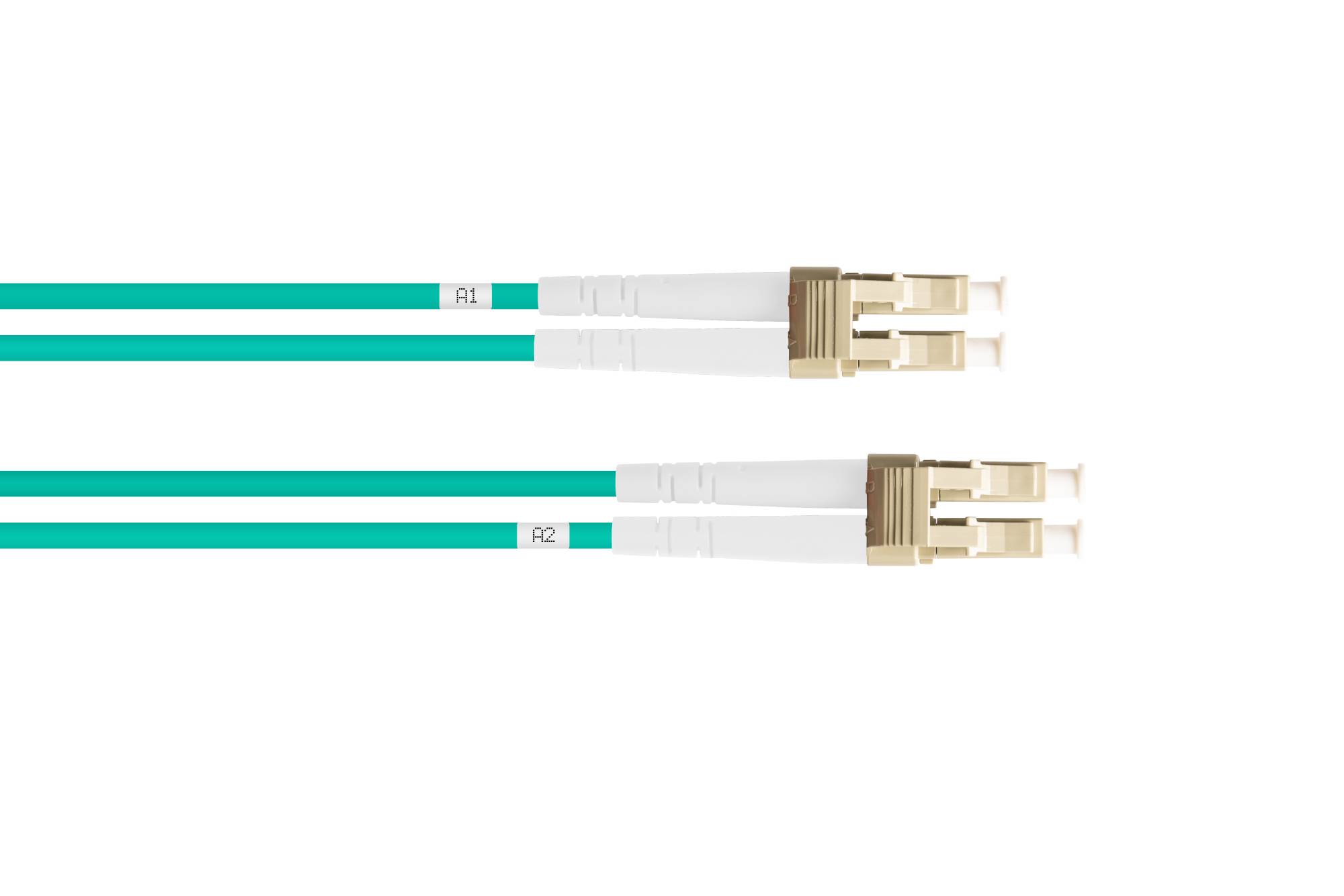 Kabelmeister® Patchkabel LWL Duplex OM3 PANZERKABEL (Multimode, 50/125) LC/LC, LSZH, Stahlarmierung, trittfest, 100m
