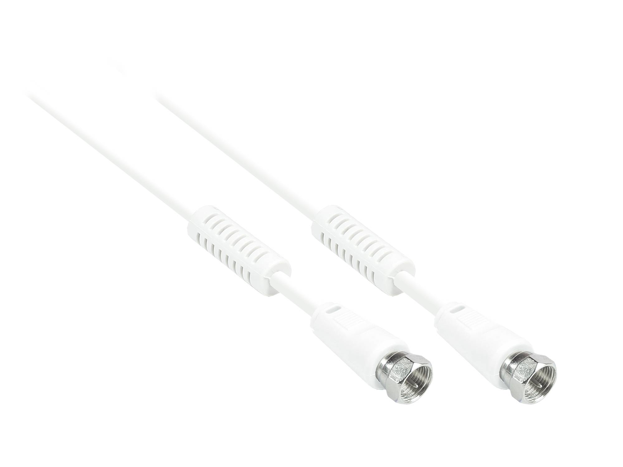 Good Connections HF-Kabel - F-Stecker (M) - bis F-Stecker (M) - 1.5 m - Doppelis