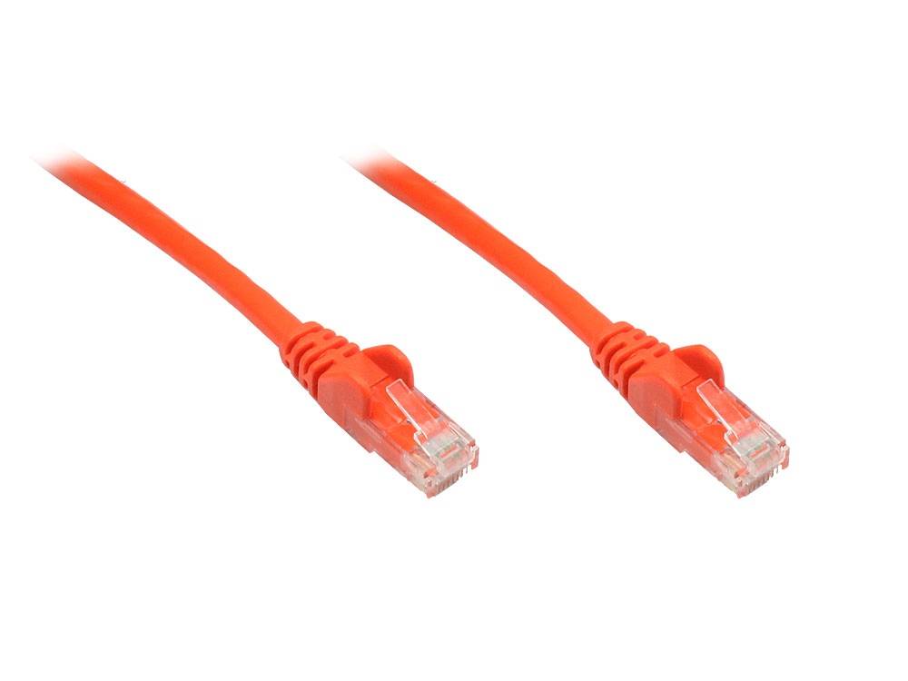 Kabelmeister® Patchkabel, Cat. 6, U/UTP, orange, 2m