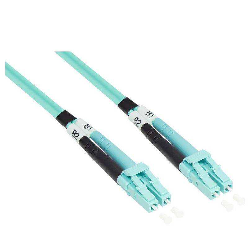 Patchkabel LWL Duplex OM3 (Multimode, 50/125) LC/LC, 30 m