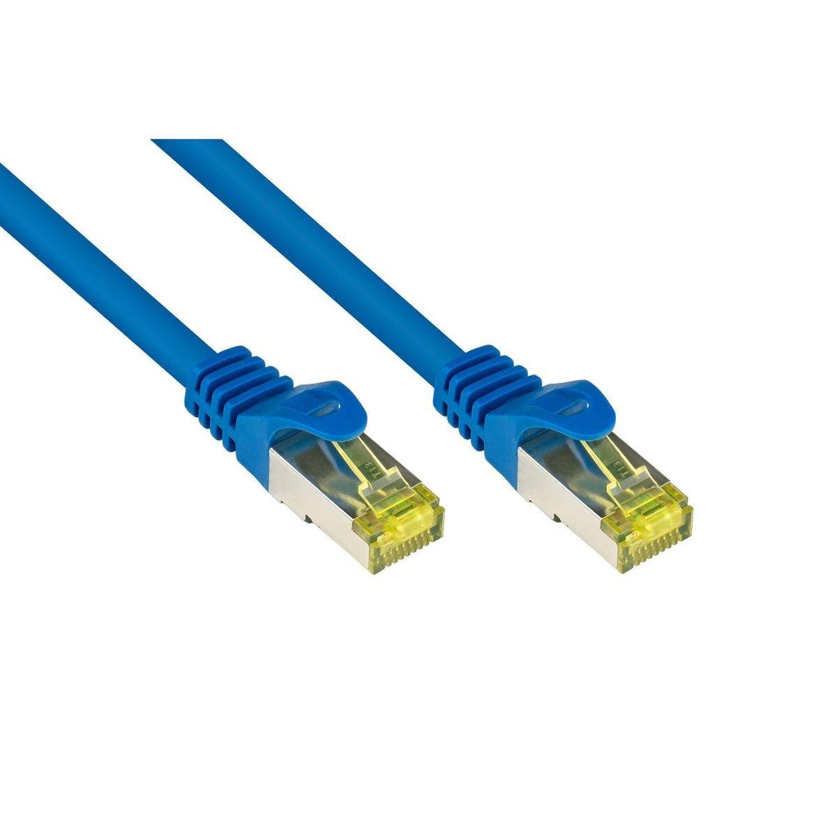 SO-34598 - Patchkabel Cat.7, S/FTP, 3m, blau