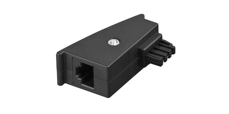 Good Connections® TAE Adapter, Stecker F auf RJ45 (8P2C) Kupplung