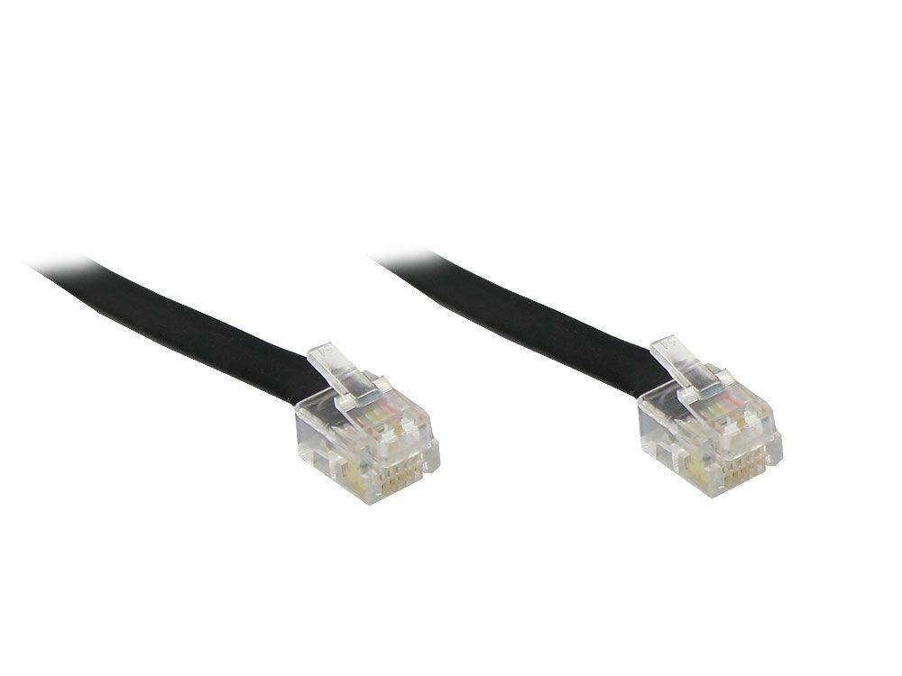 Good Connections® RJ12 Western Verbindungskabel, 6p6c Länge: 3m