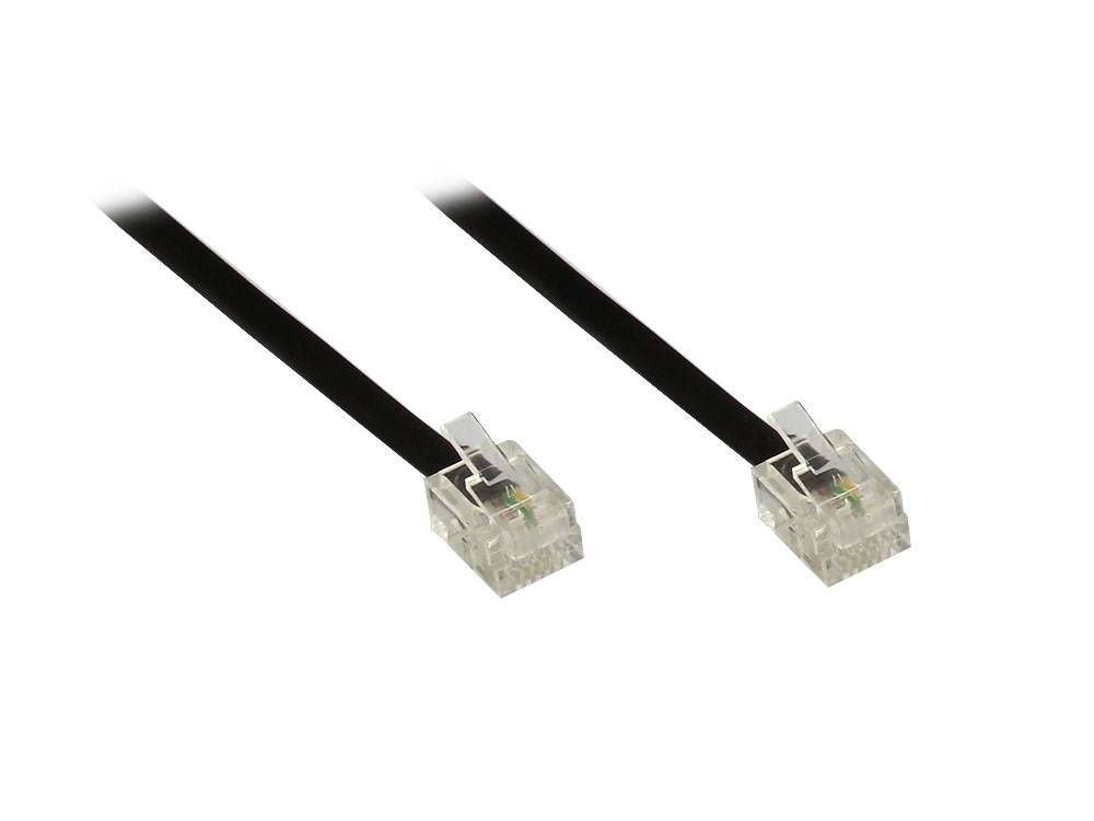 Good Connections® RJ11 Western Verbindungskabel, 6p4c Länge: 10m