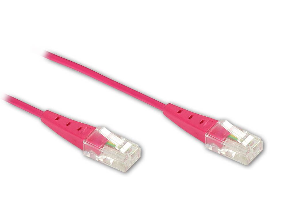 Good Connections® ISDN-Anschlusskabel, magenta, 2m