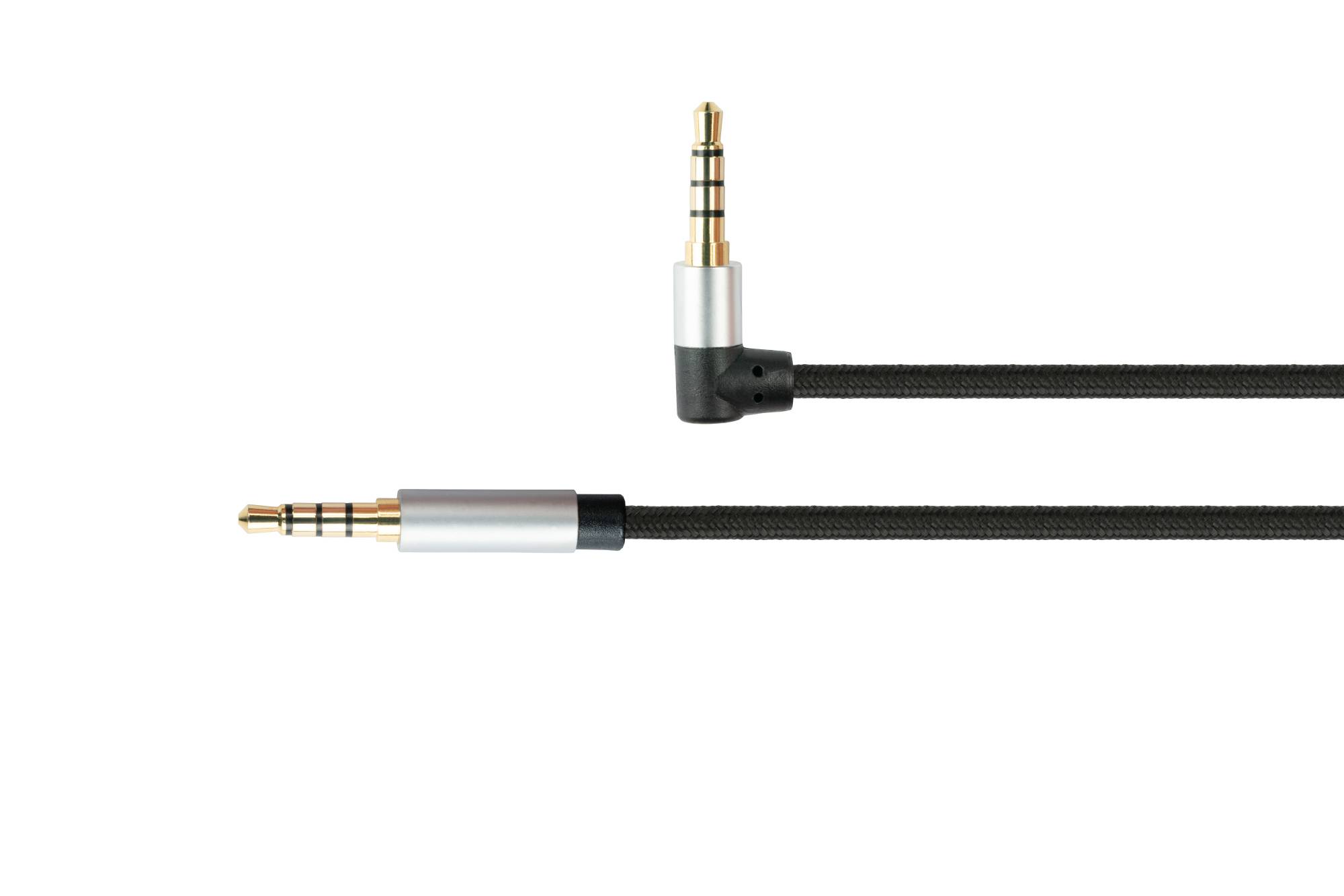 Python GC-M0233, 3.5mm, Männlich, 3.5mm, Männlich, 1,5 m, Schwarz
