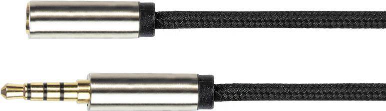 PYTHON GC-M0239 - Verlängerung 3.5mm Klinke 4-polig 2 m - Kabel - Audio/Multimed