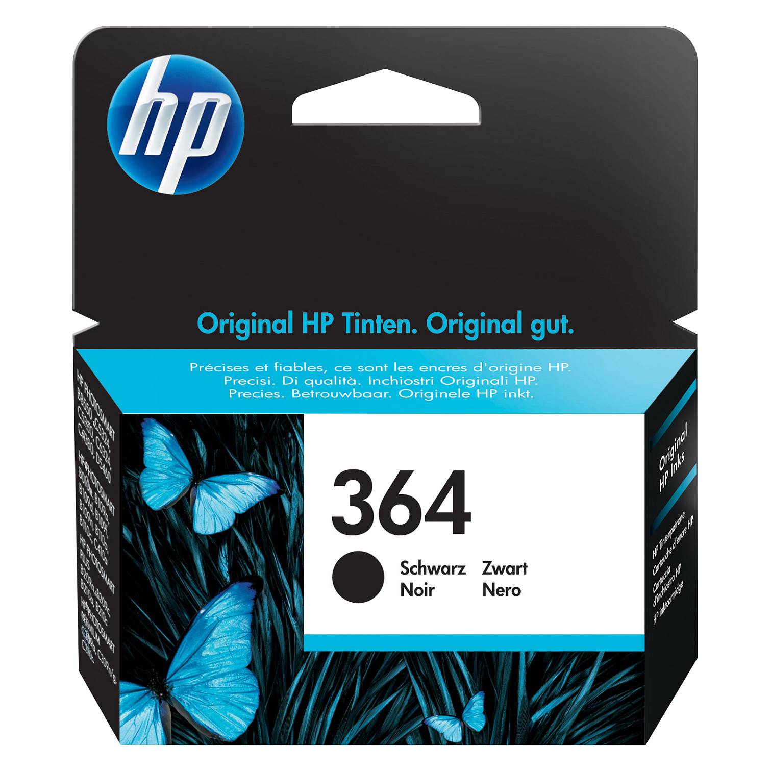 HP 364 Black Original ink cartridge Tinte & Toner