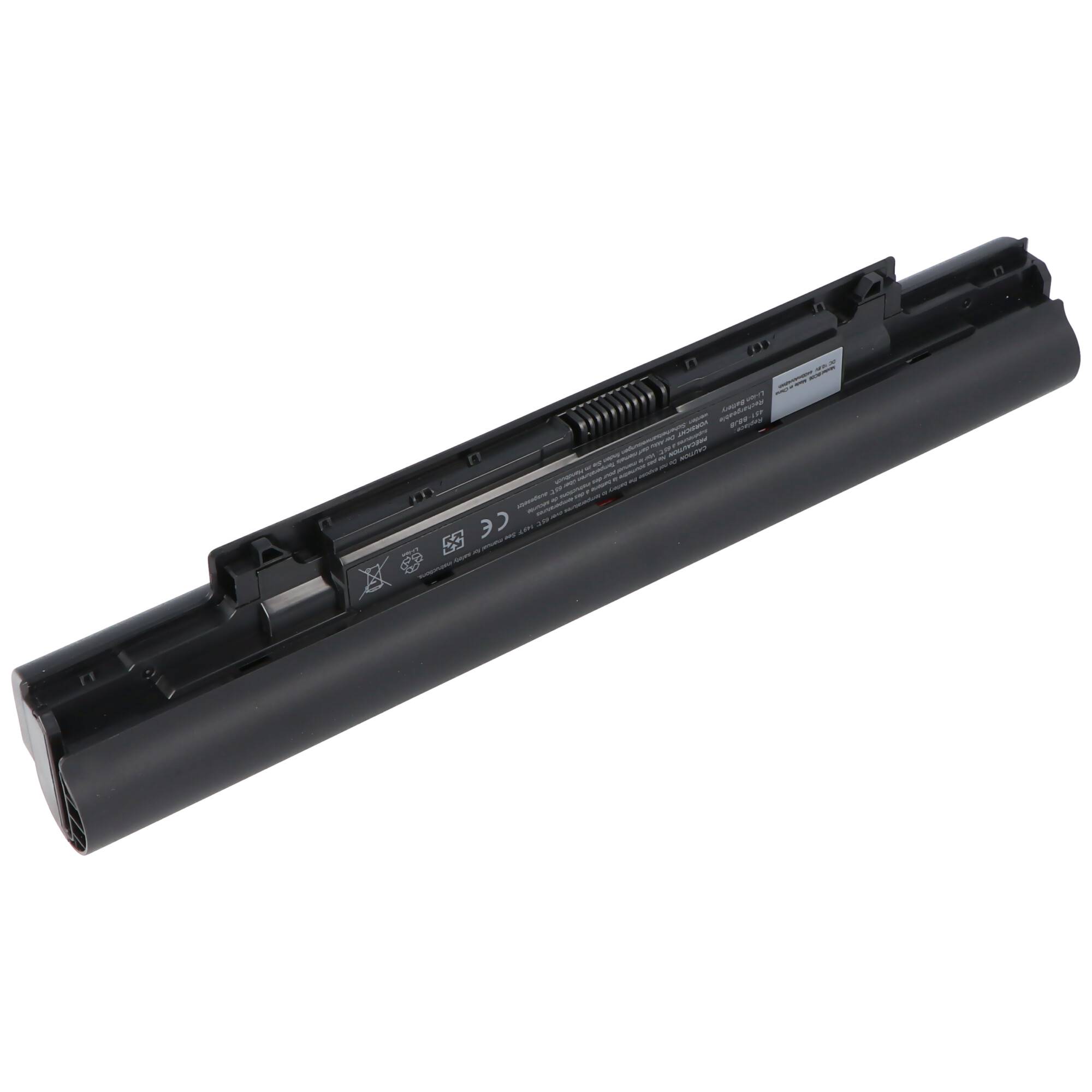 Akku passend für Dell Latitude 13 Education, 451-BBIY, 451-BBIZ, 451-BBJB, 7WV3V, H4PJP, JR6XC 10,8 Volt 4400mAh 47,5 Wh