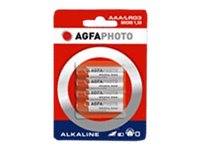 AgfaPhoto - Batterie 4 x AA-Typ - Alkalisch