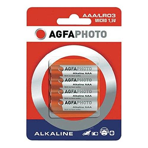 AgfaPhoto Batterie Alkaline Power -AAA LR03 Micro 4St.