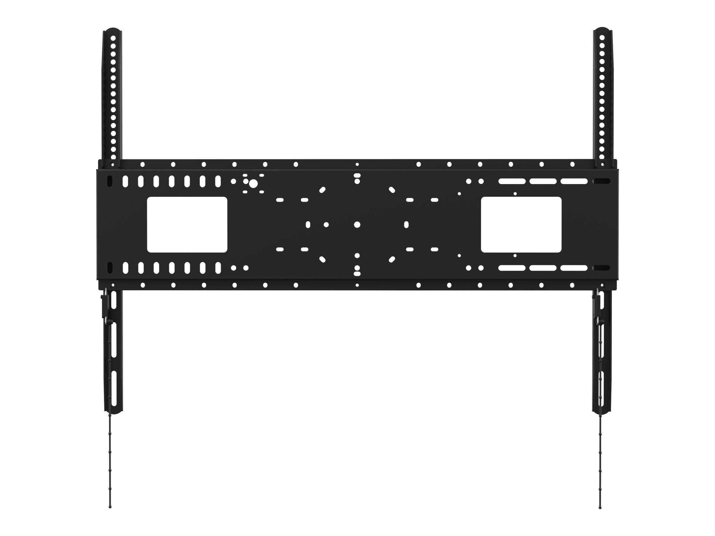 Vision VFM-W8X6 - Heavy Duty - Klammer - für Media Player / LCD-Display - kaltgewalzter Stahl - Schwarz - Bildschirmgröße: 140-213 cm (47"-90")
