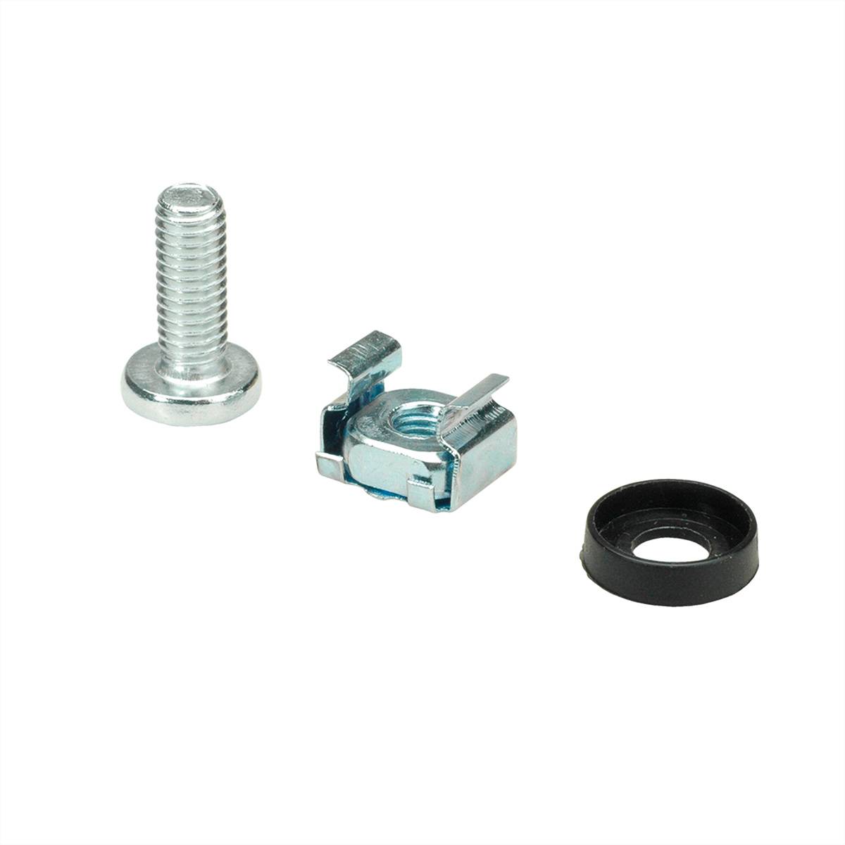 VALUE Montagematerial für 19-Zoll-Komponenten, M6, 50fach