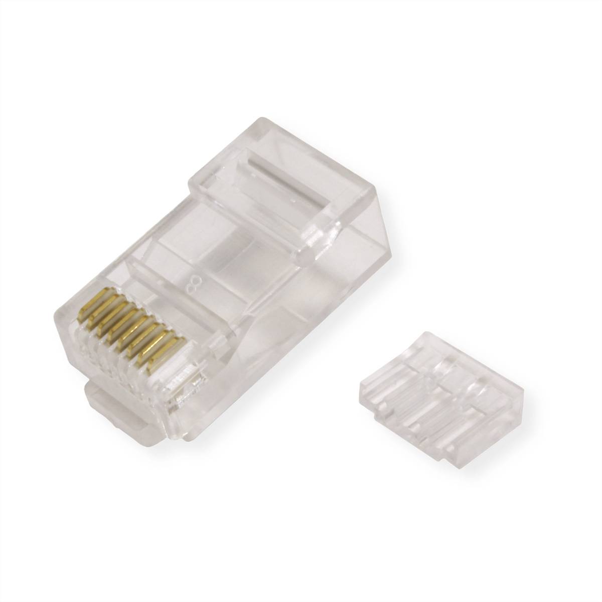 VALUE RJ-45 Modular Plug ungeschirmt, Cat.6/6A, 10 Stck