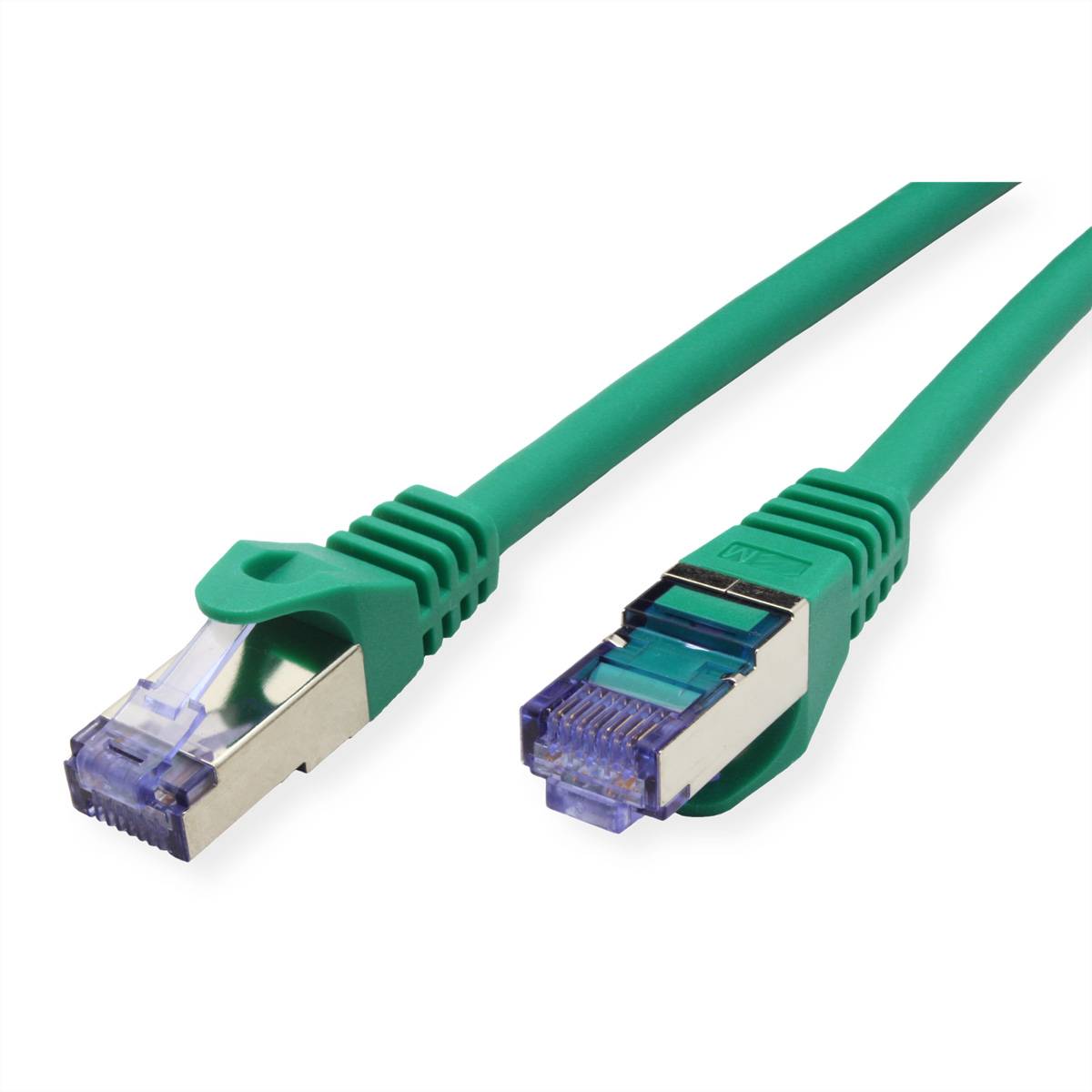 ROLINE Patchkabel Cat.6A S/FTP (PiMF), Component Level, LSOH, grün, 2 m
