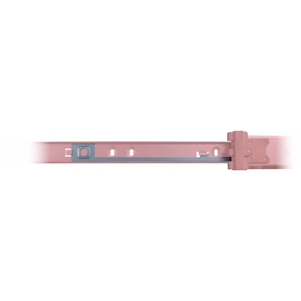 Inter-Tech - Teleskopische Gleiter für Rack - Grau - 2U - 48.3 cm (19")