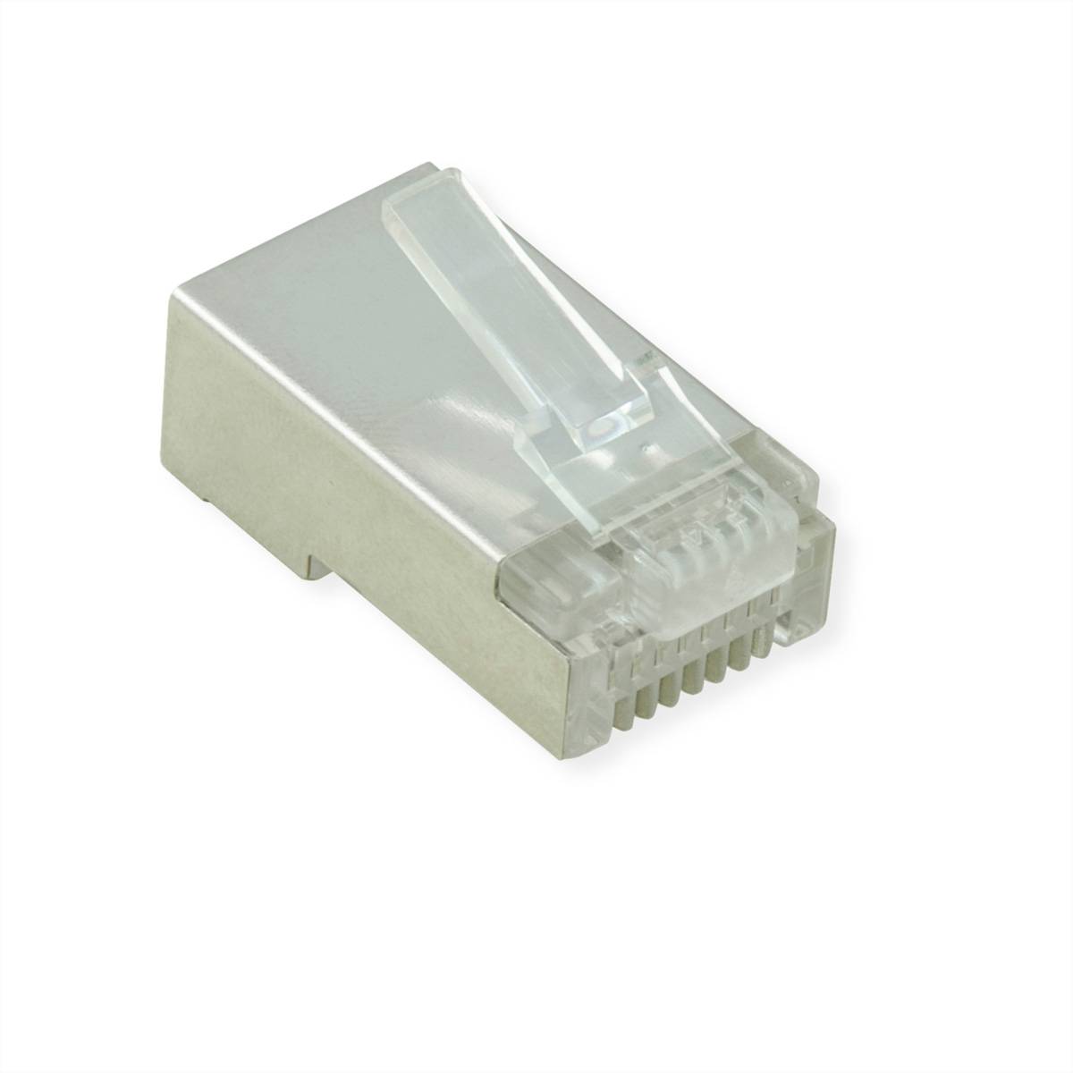 VALUE RJ-45 Modular Plug geschirmt, Cat.5e (Class D), 10 Stck
