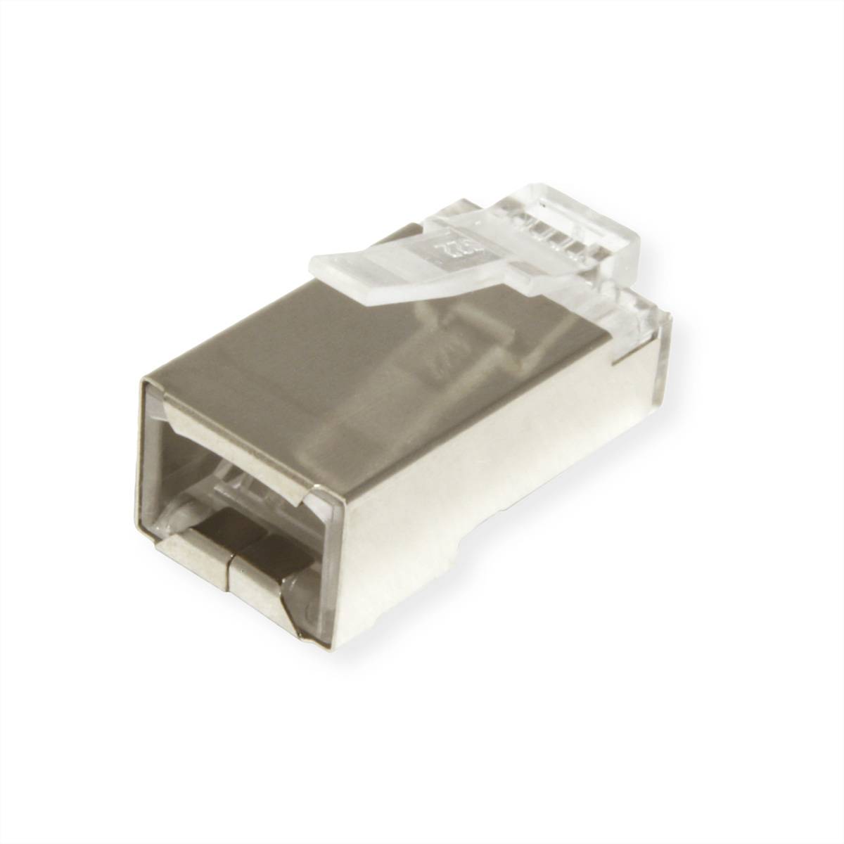 VALUE RJ-45 Modular Plug geschirmt, Cat.5e (Class D), 10 Stck