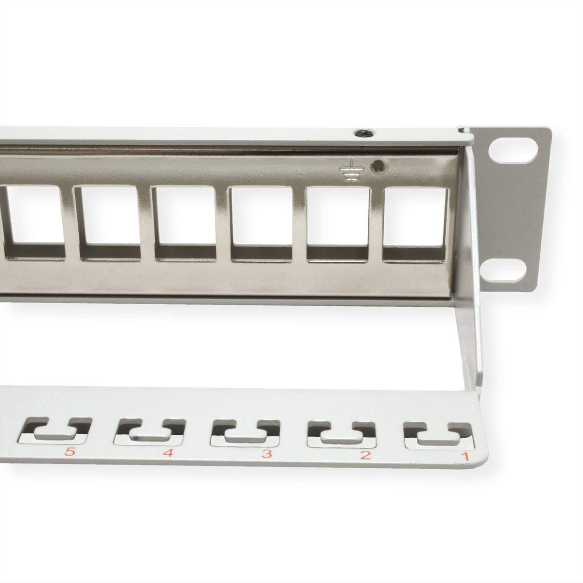 Roline - Patch Panel - Hellgrau - 48.3 cm (19"")