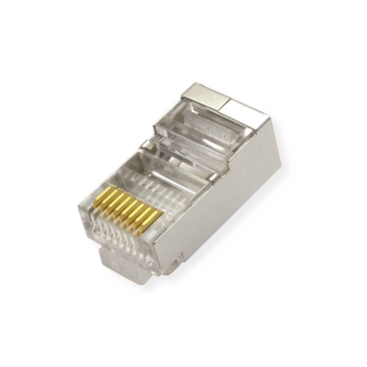 ROLINE Modular-Plug geschirmt, Cat.5e (Class D), 10 Stck
