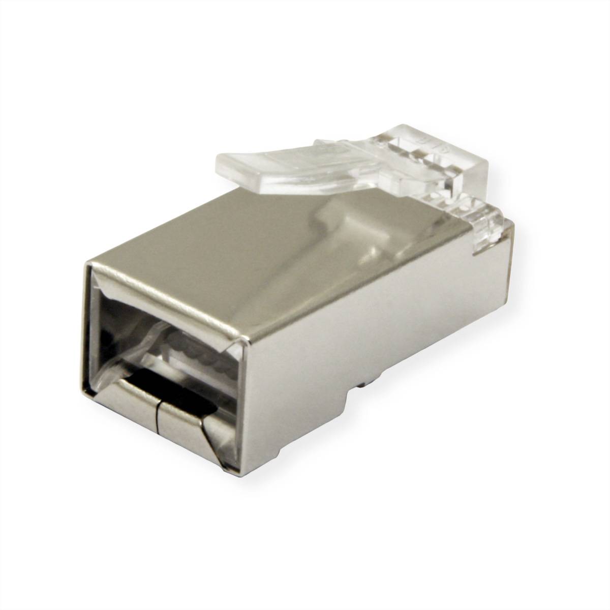 ROLINE Modular-Plug geschirmt, Cat.5e (Class D), 10 Stck