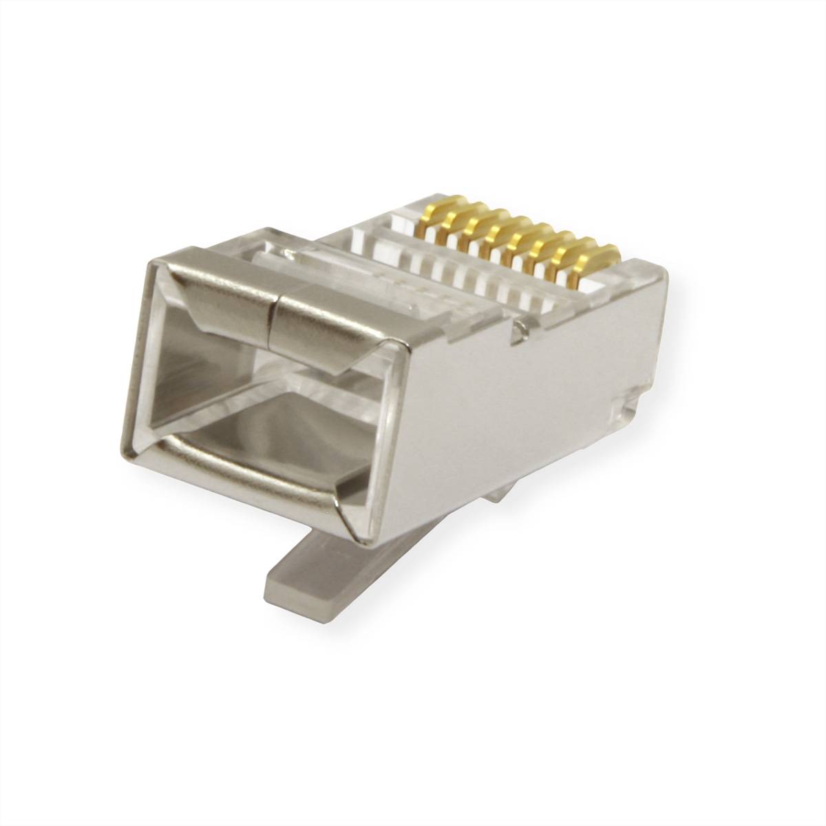 ROLINE Modular-Plug geschirmt, Cat.5e (Class D), 10 Stck