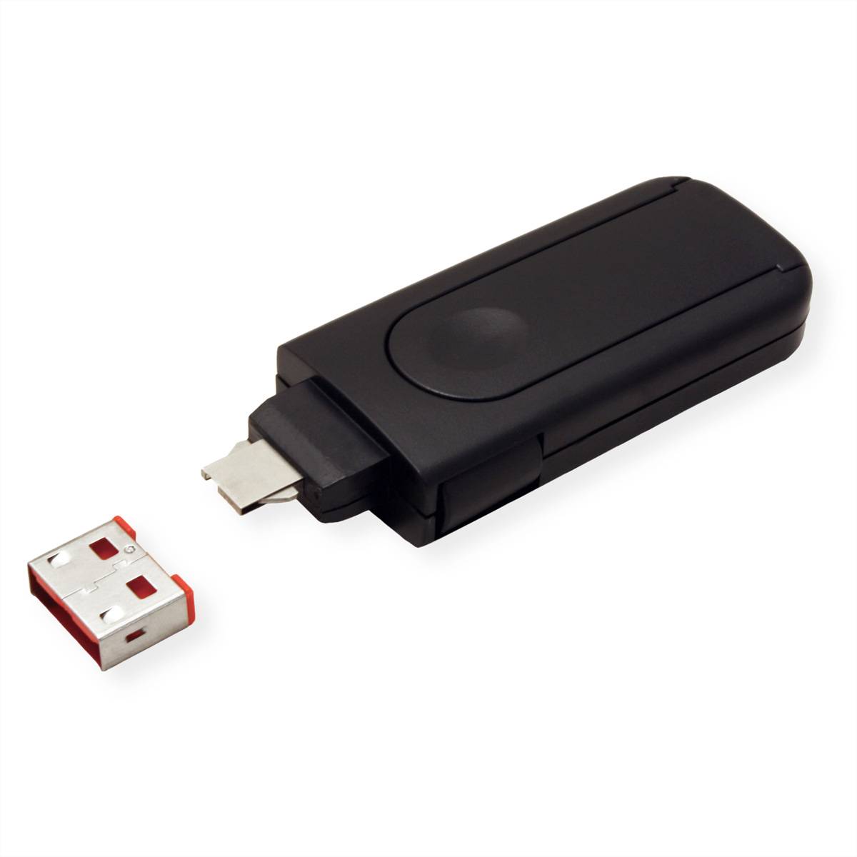 ROLINE USB Typ A Port Blocker, 4x Schloss und 1x Schlüssel