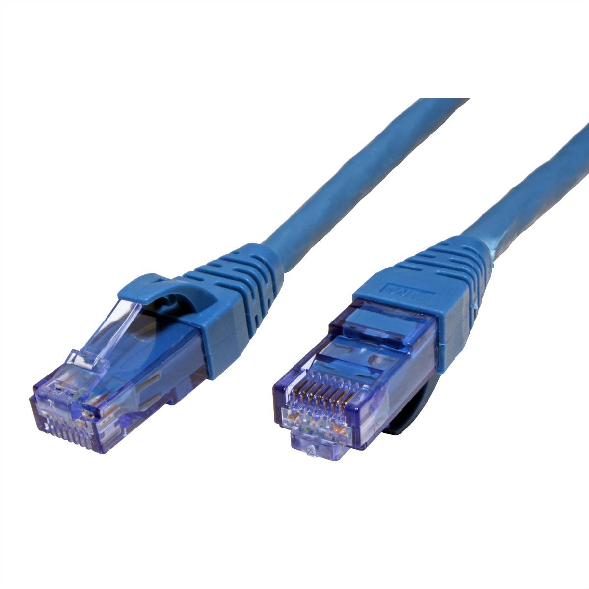 ROLINE Patchkabel Cat.6A UTP, Component Level, LSOH, blau, 0,5 m