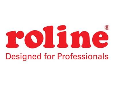 ROLINE Patch Panel - 40 x 60 mm - Jet Black, RAL 9005 - 1U - 48.3 cm (19")