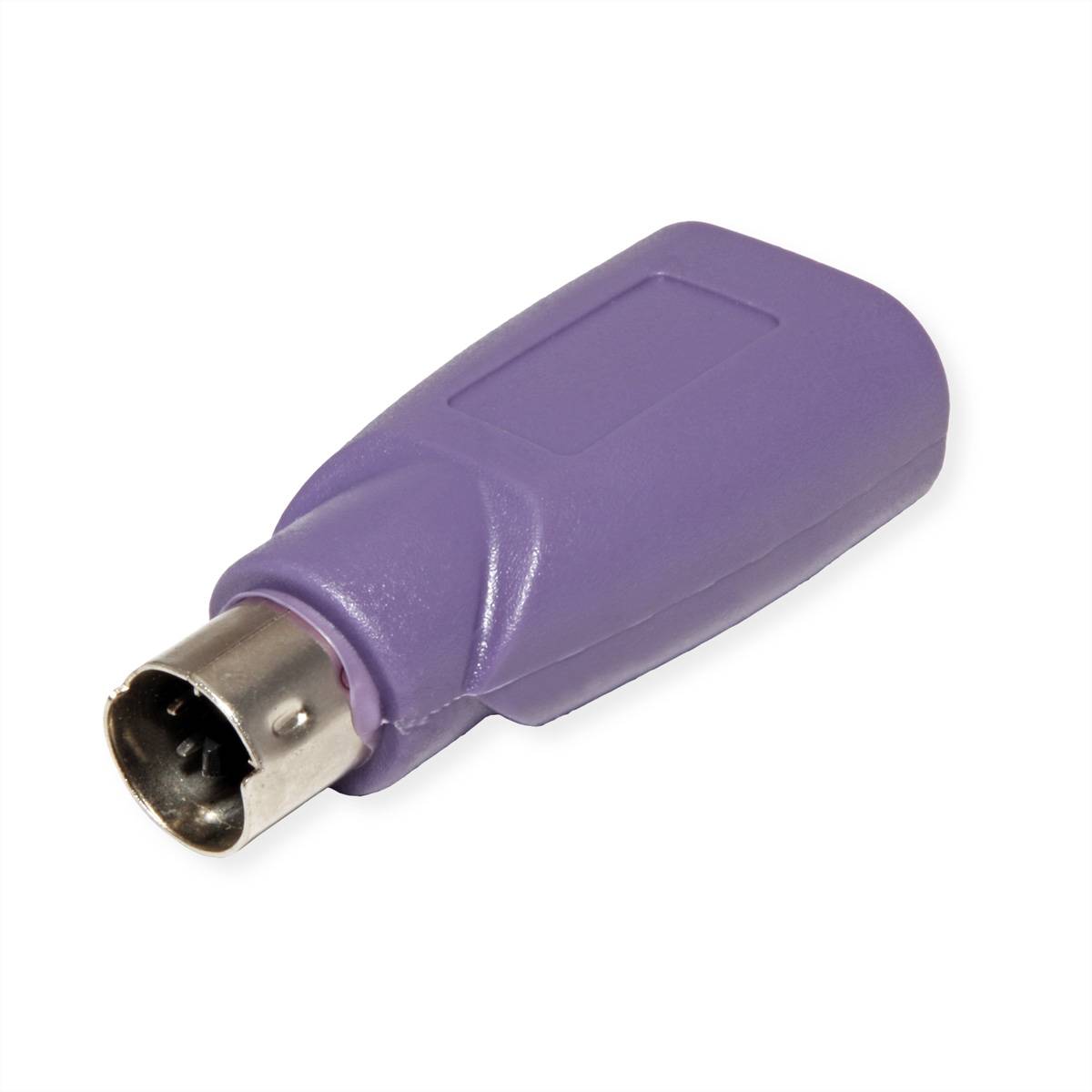 VALUE PS/2 - USB Tastatur-Adapter, violett
