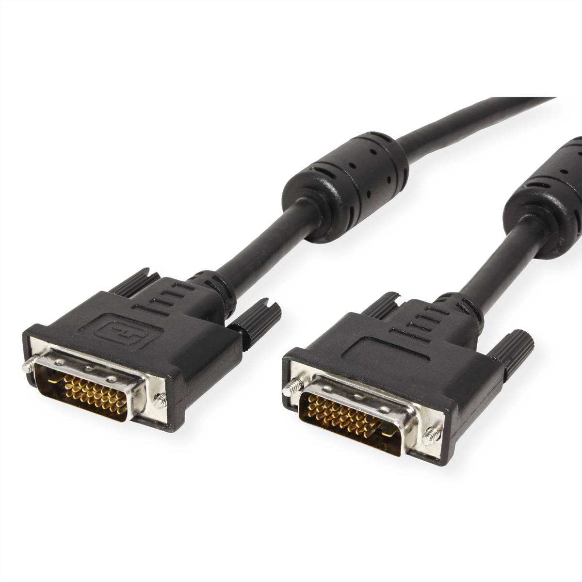 ROLINE Monitorkabel DVI, ST-ST, (24+1) dual link, 10 m