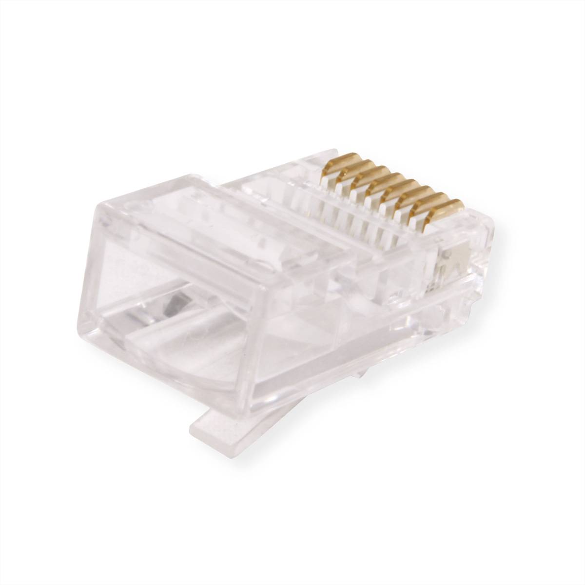 VALUE RJ-45 Modular Plug ungeschirmt, Cat.5e (Class D), 10 Stck