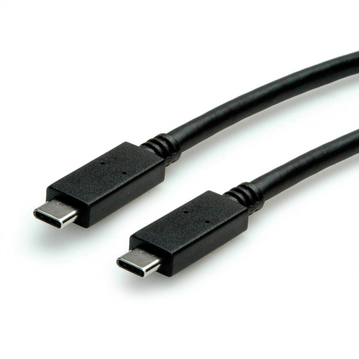 STANDARD USB 3.2 Gen 2 Kabel, Emark, USB C-C, ST/ST, 10Gbit/s, 100W, schwarz, 0,5 m