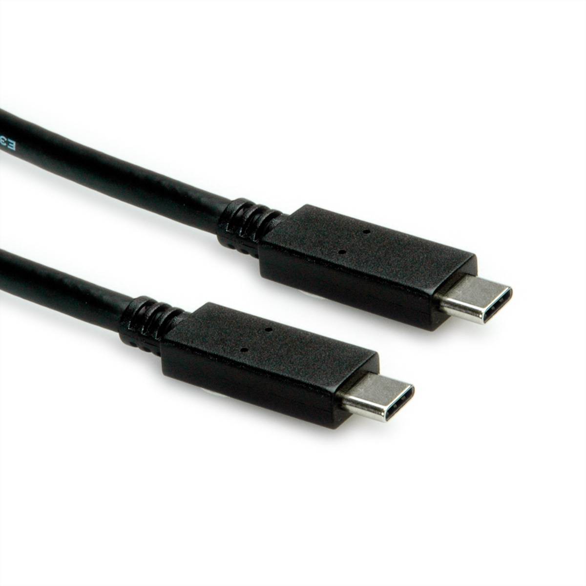 STANDARD USB 3.2 Gen 2 Kabel, Emark, USB C-C, ST/ST, 10Gbit/s, 100W, schwarz, 1 m