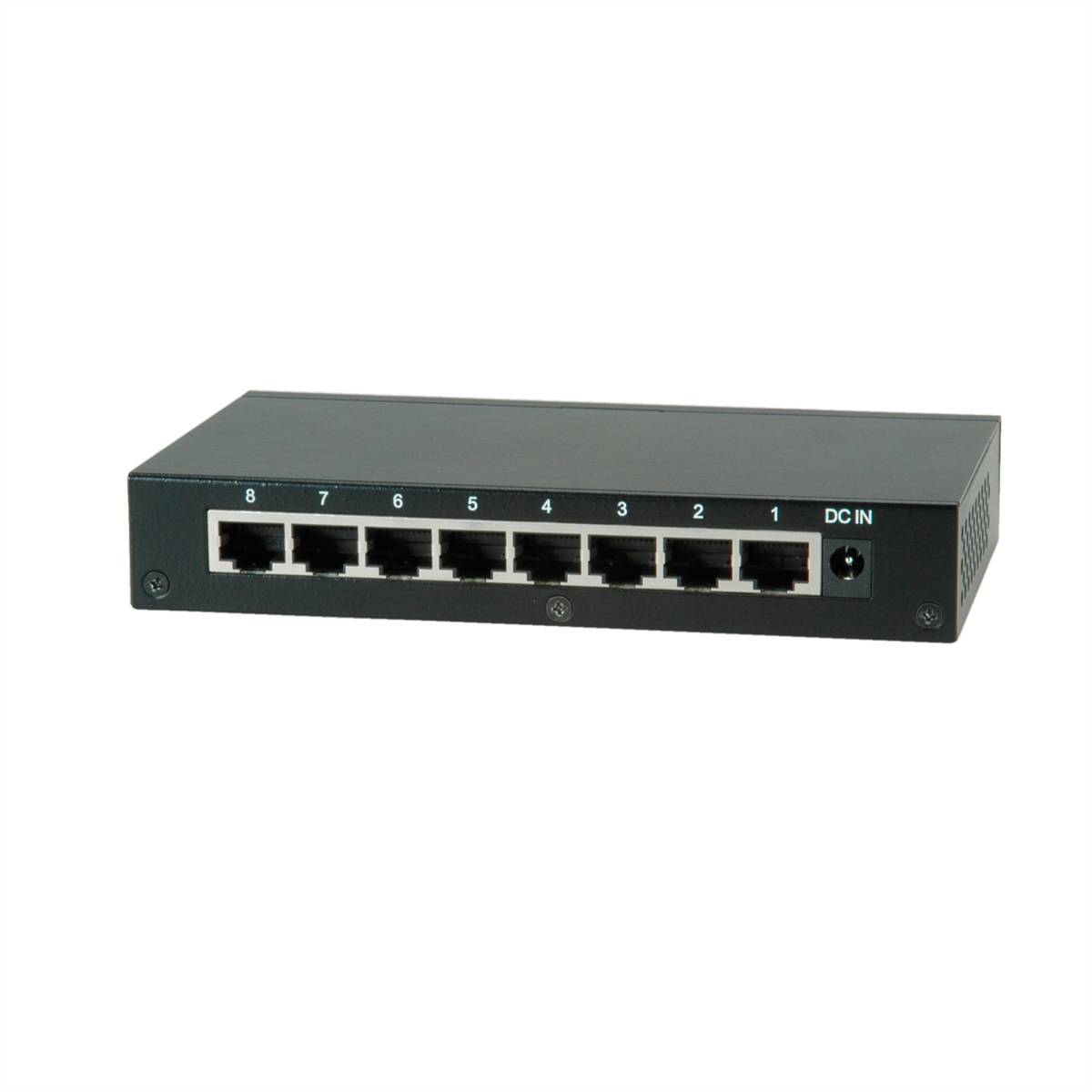 ROLINE Gigabit Ethernet Switch, 8 Ports