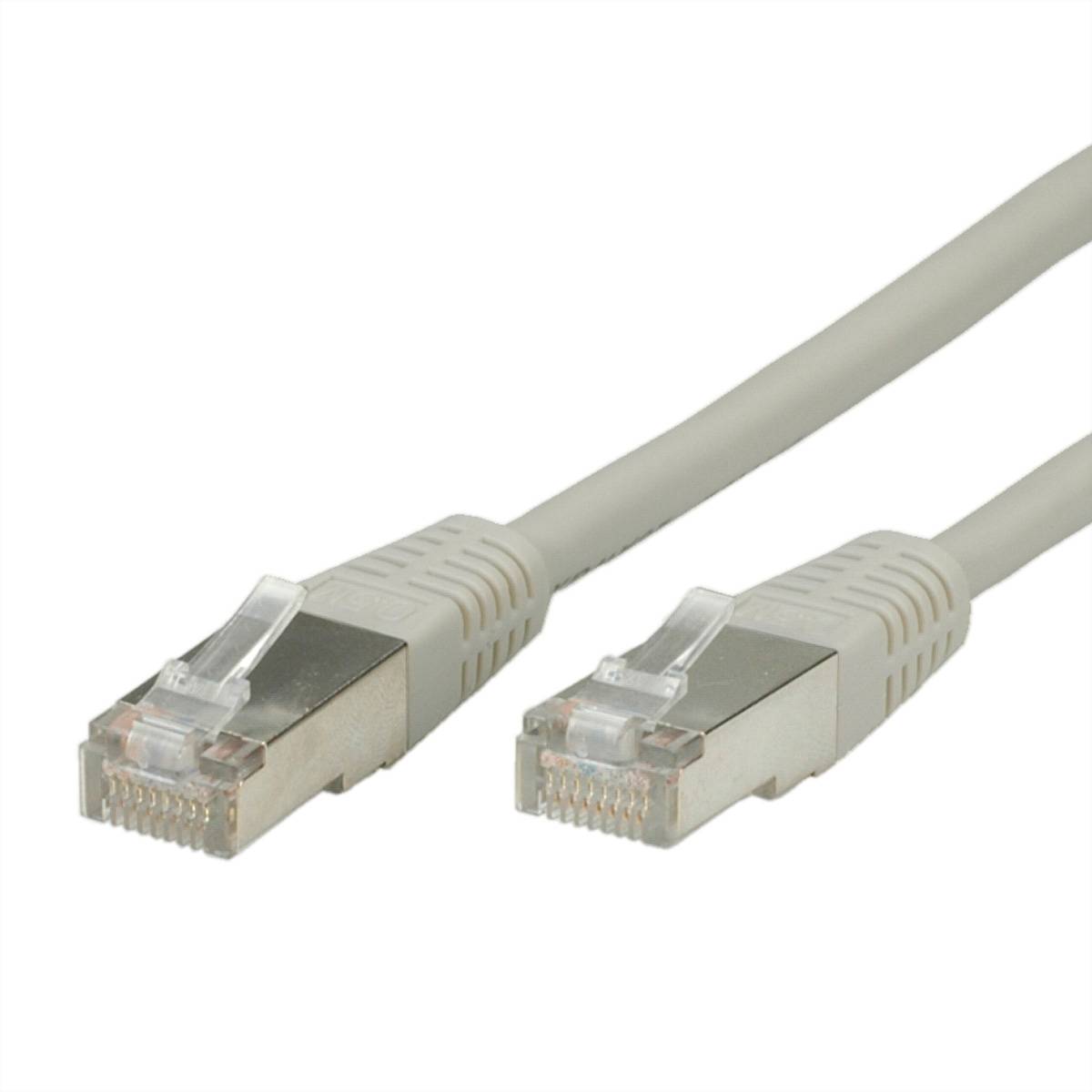 VALUE Patchkabel Cat.6 (Class E) S/FTP (PiMF), grau, 2 m
