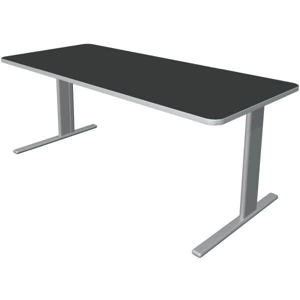 Schreibtisch Unic BxTxH 180x80x75cm anthrazit
