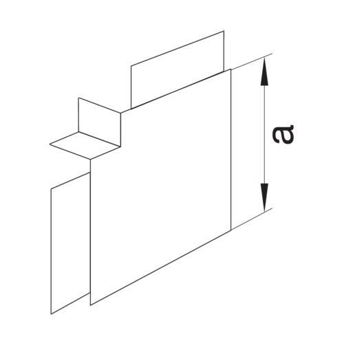 5 Stück Tehalit Flachwinkel M 5955 br