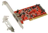 Exsys EX-1092 - USB-Adapter - PCI Low-Profile