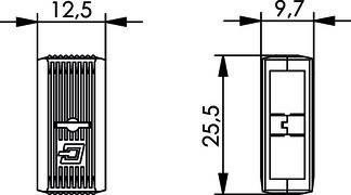 Telegärtner Verbindungsklammer 100000881