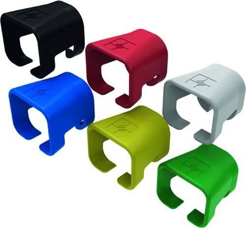 Telegärtner Farbmarkierungsclip blau 100001179