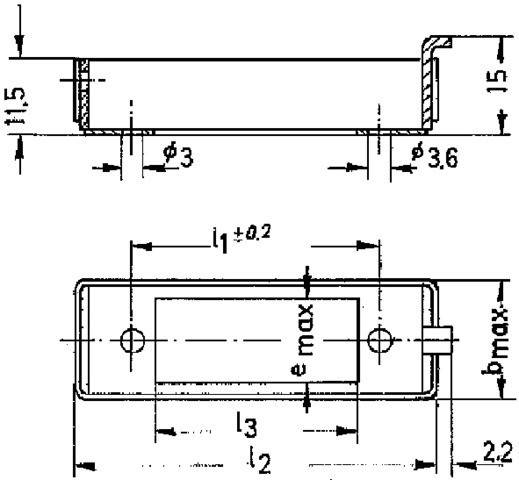 Telegärtner Einbauriegelwanne 100001351