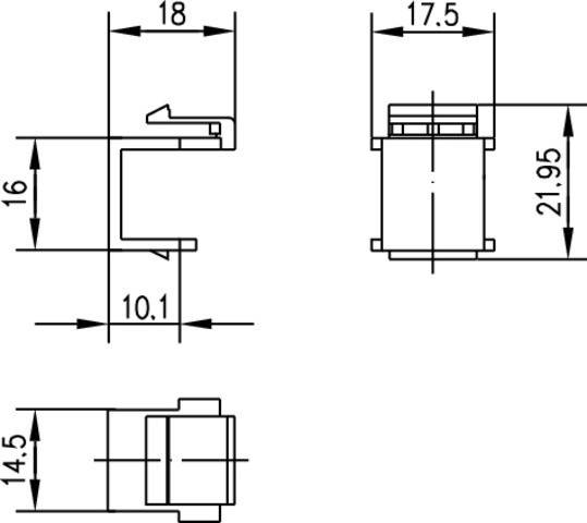 Telegärtner Blindstopfen 100021262