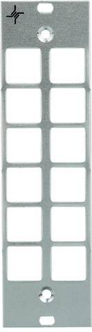 Telegärtner Teilfrontplatte 3HE/7TE 100021462