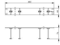 Telegärtner 19Z Rangierpanel 100021513