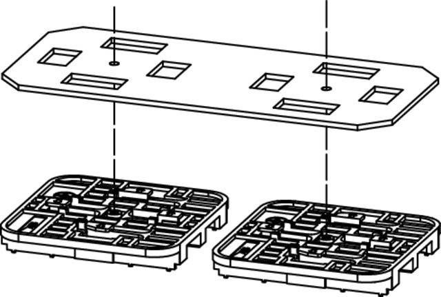 Telegärtner Befestigungs-Set 100022201