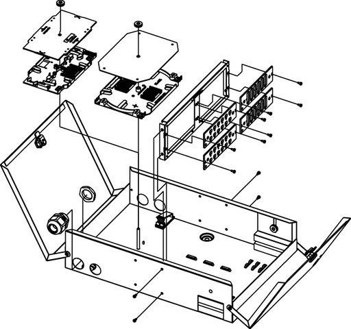 Telegärtner Modularer Wandhalter 100022291