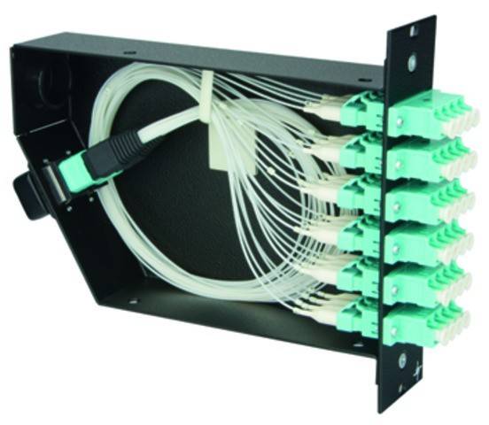 Telegärtner FanOut-Modul 6xLC-Quad MM 100022409