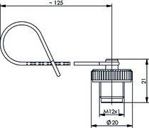 Telegärtner Buchsenschutzkappe 100022779