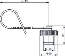 Telegärtner Buchsenschutzkappe 100022779